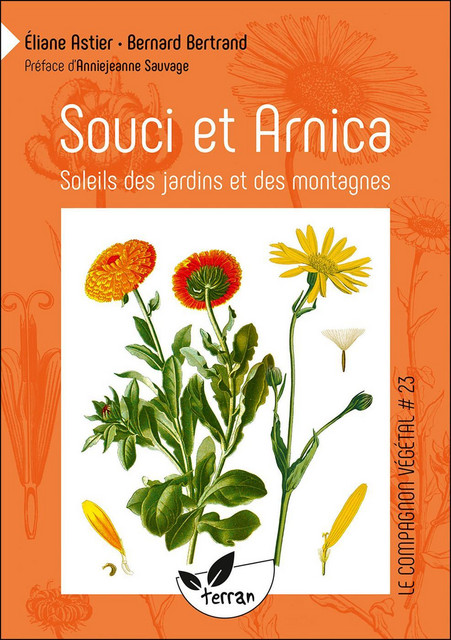 Souci et arnica, soleils des jardins et des montagnes - Bernard Bertrand, Eliane Astier - Éditions de Terran